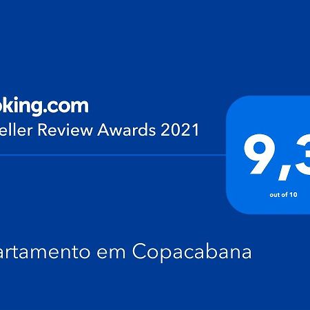 Apartamento em Copacabana RJ Río de Janeiro Exterior foto